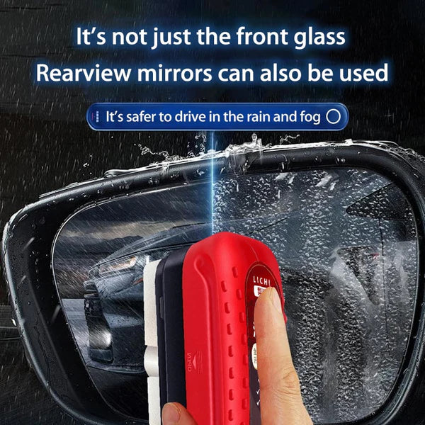 ⚠️Do not let the blurred vision on rainy days endanger your life ⚠️ Automotive Oil Film Cleaning Brush