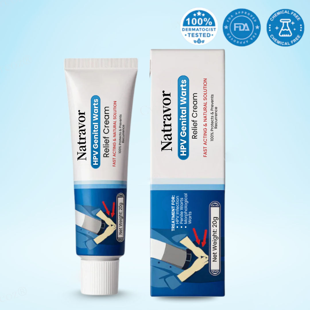 Crema Natravor™ para el alivio de las verrugas genitales causadas por el VPH ✅ ¡70 % de descuento! ¡Termina en 10 minutos!