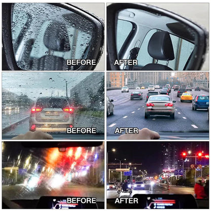 ⚠️Do not let the blurred vision on rainy days endanger your life ⚠️  Automotive Oil Film Cleaning Brush