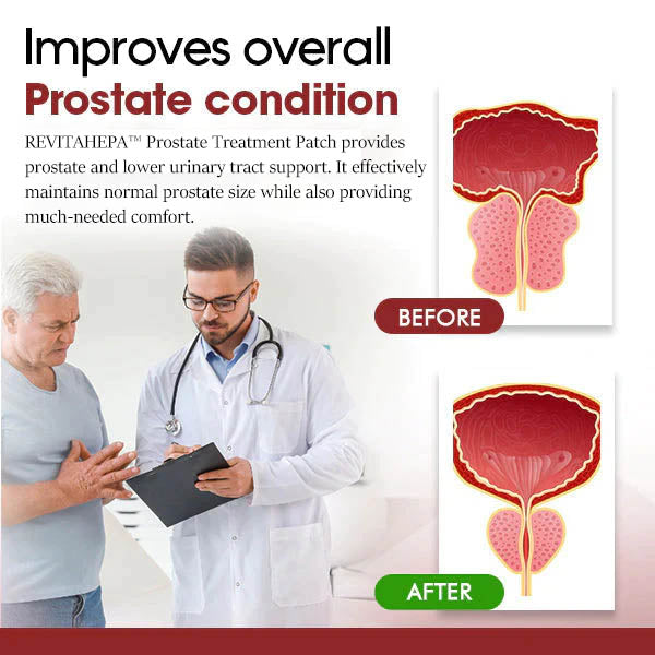 REVITAHEPA™ Prostate Treatment Patch (30pcs) 【🚀Guarantee male health🏆 lucky🌟 happy🎁】