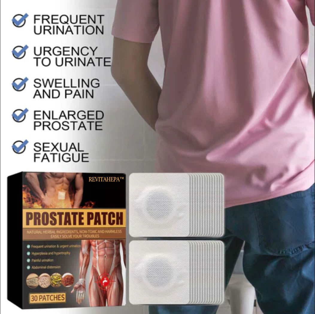 REVITAHEPA™ Prostate Treatment Patch (30pcs) 【🚀Guarantee male health🏆 lucky🌟 happy🎁】