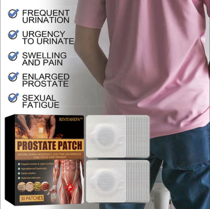 REVITAHEPA™ Prostate Treatment Patch (30pcs) 【🚀Guarantee male health🏆 lucky🌟 happy🎁】