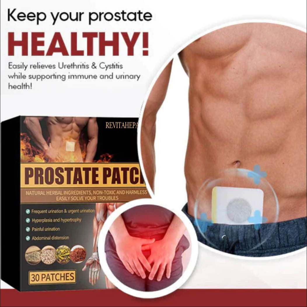 REVITAHEPA™ Prostate Treatment Patch (30pcs) 【🚀Guarantee male health🏆 lucky🌟 happy🎁】