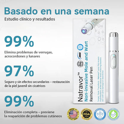 Lápiz láser no invasivo para la eliminación de lunares y verrugas Ｎatravor™