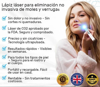 Lápiz láser no invasivo para la eliminación de lunares y verrugas Ｎatravor™