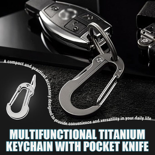 (🔥Early Christmas Sale - 49% OFF) Multifunctional Titanium Alloy Keychain