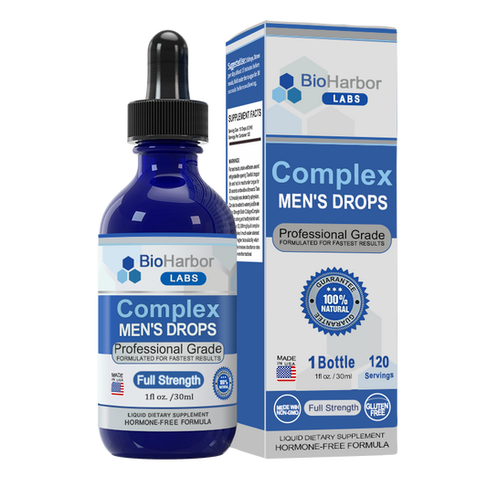 🌈🌞Summer Sale🌞☘️90-Day Free Returns💰BioHarbor Labs Complex Men's Drops[🎉3nd Anniversary Special Enhanced Edition🔥]