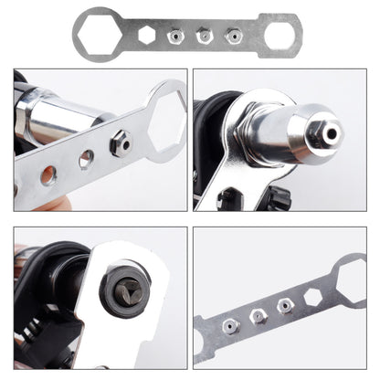Aluminum Alloy Rivet Gun Adapter for Electric Drill – Cordless Riveting Tool Attachment