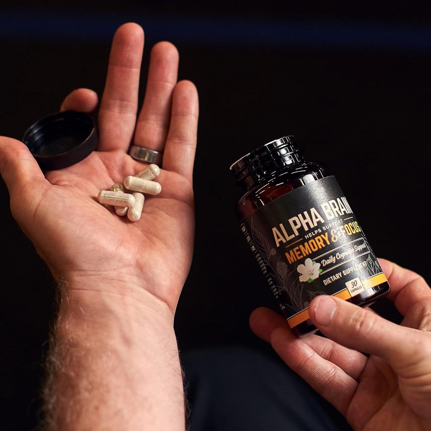 Alpha Brain Supplement Capsules