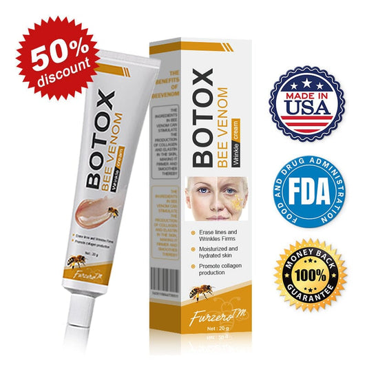 🐝👩‍⚕️Made and Shipped from USA✨ Botox Bee Venom Wrinkle Removal Cream-🔥LAST DAY 70% OFF